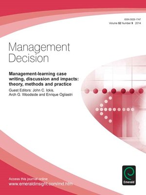 cover image of Management Decision, Volume 52, Issue 9